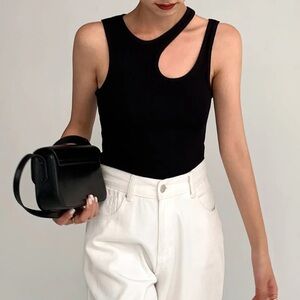 Ribbed Cut Out Tank